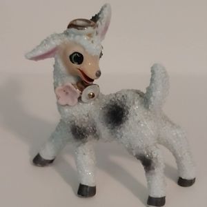Vintage Choice Japan Black Spotted Lamb Ceramic